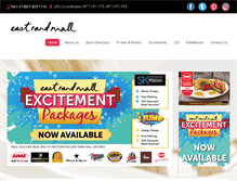 Tablet Screenshot of eastrandmall.co.za